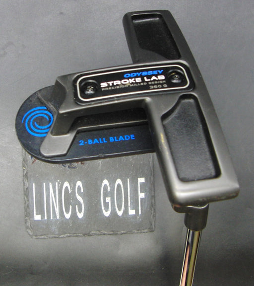 Odyssey Stroke Lab 2-Ball Blade 360g Putter 82.5cm Length Steel Shaft Acer Grip*