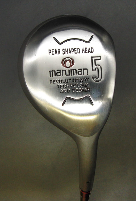 Japanese Maruman Pear Shaped Head Suppon Tap 5 Wood Stiff Graphite Shaft