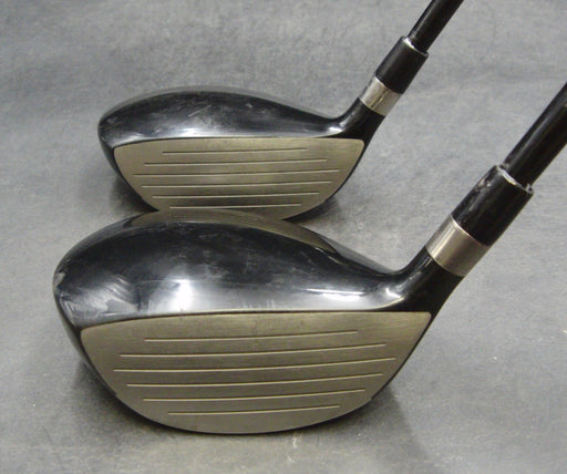 Set of 2 Bridgeston Tourstage XFW 3+5 Woods Stiff Graphite Shafts Benross Grips