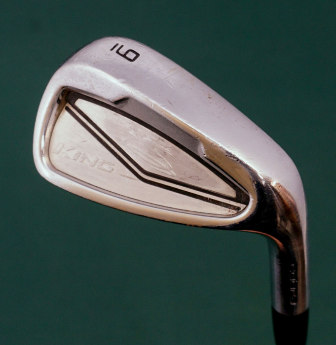 Cobra King Forged TEC 9 Iron Stiff Steel Shaft Golf Pride Grip