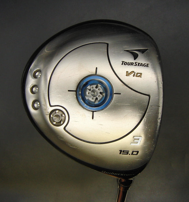 Bridgestone Tour Stage ViQ 15° 3 Wood Regular Graphite Shaft TaylorMade Grip