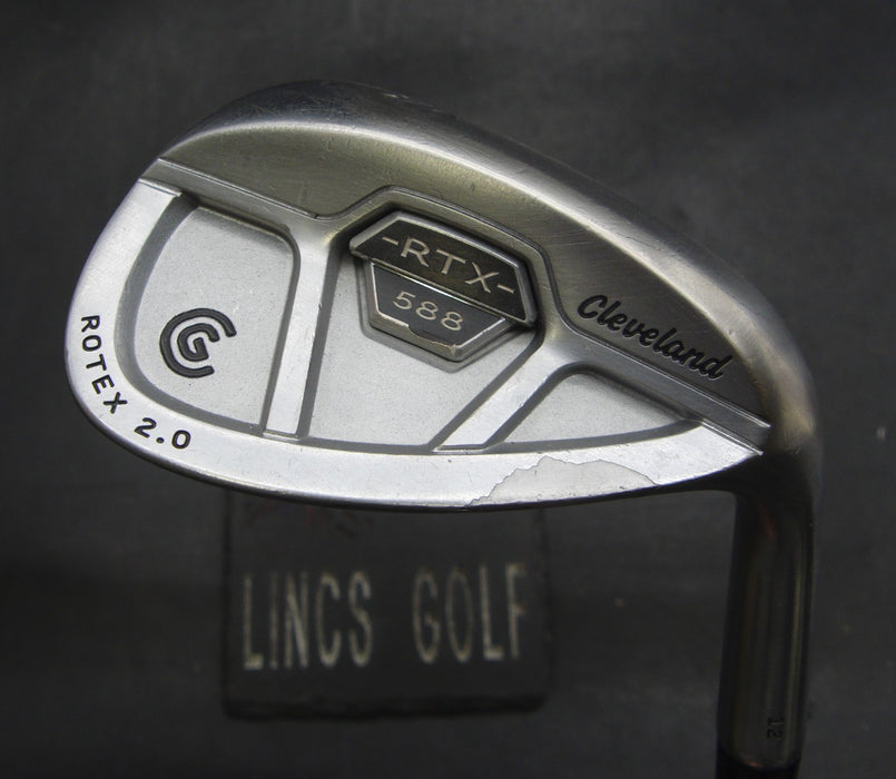Cleveland RTX 588 Rotex 2.0 58° Sand Wedge Stiff Steel Shaft Golf Pride Grip