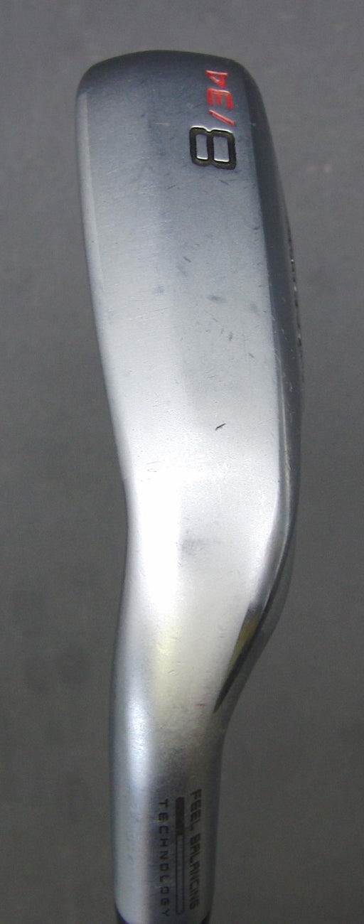 Left-Handed Cleveland Launcher UHX 34° 8 Iron Regular Steel Shafts Lamkin Grips
