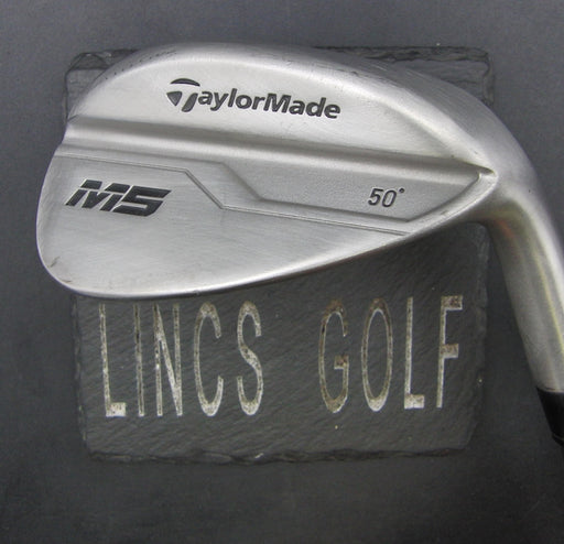 TaylorMade M5 50° Gap Wedge Stiff Steel Shaft Chaucer Grip
