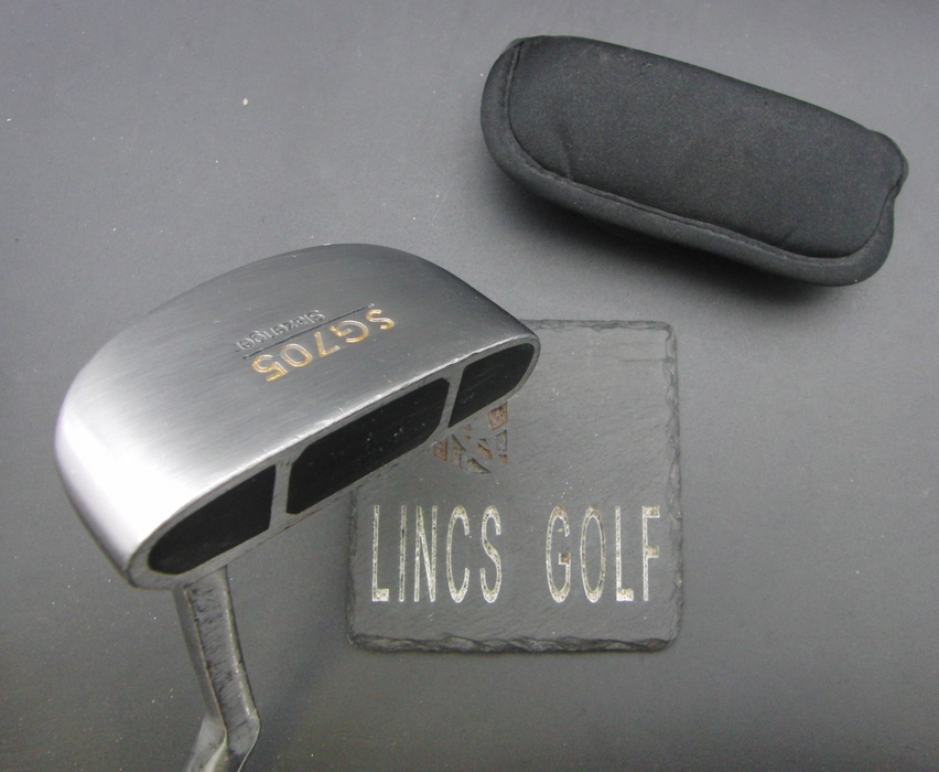 Slazenger SG-705 Putter Steel Shaft 87cm Length Slazenger Grip + Head Cover