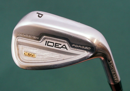 Adams Idea CMB Tungsten Forged Pitching Wedge Stiff Steel Shaft Golf Pride Grip