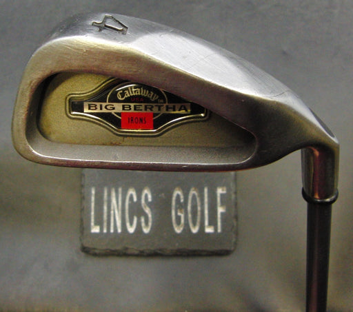 Callaway Big Bertha 4 Iron Regular Graphite Shaft Lamkin Grip