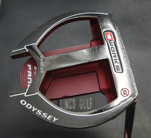 Odyssey Red O Works Putter Steel Shaft 86cm Length Psyko Grip*