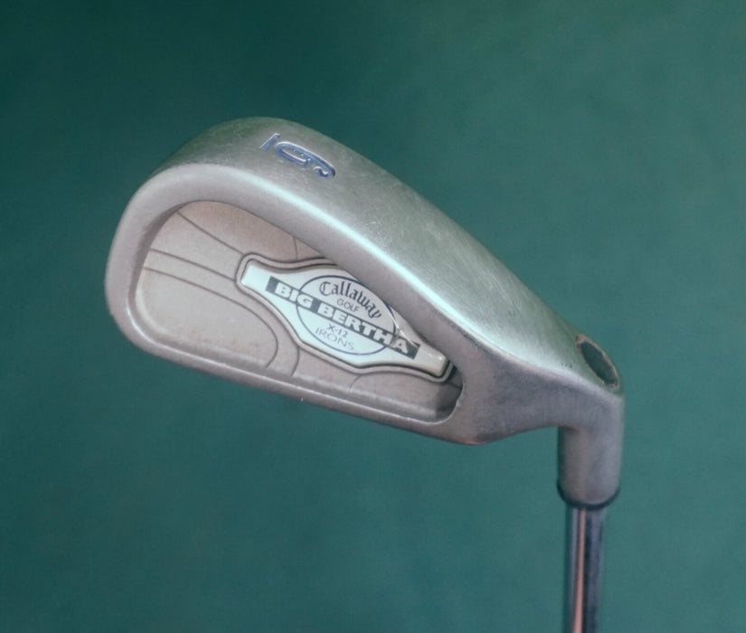 Ladies Callaway Big Bertha X-12 6 Iron Ladies Steel Shaft Callaway Grip