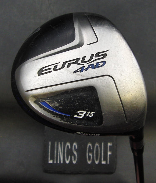 Mizuno Eurus 4AD 15° 3 Wood Regular Graphite Shaft Mizuno Grip