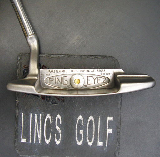 Refurbished Ping Eye 2 Yellow Dot Putter 89cm Playing Length Steel Shaft