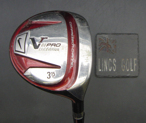 Nike VR II Pro Ltd Edition 15° 3 Wood Stiff Graphite Shaft Tour Edge Grip
