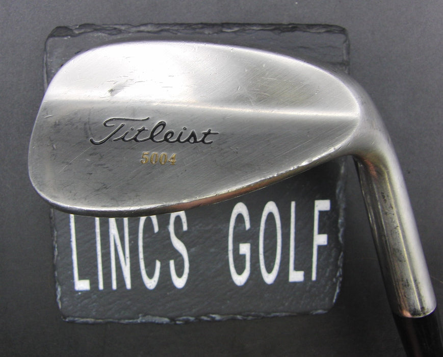 Titleist 5004 50° Gap Wedge Regular Steel Shaft Titleist Grip