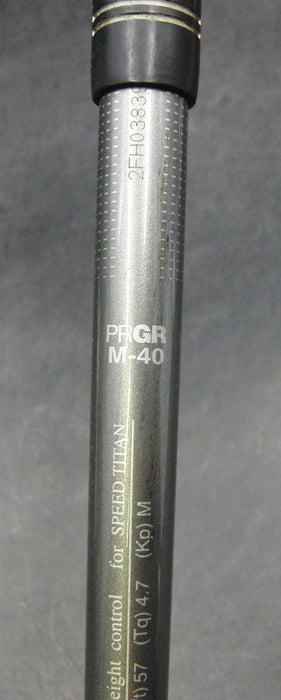 PRGR TR-X Inner Power Driver Regular Graphite Shaft Golf Pride Grip