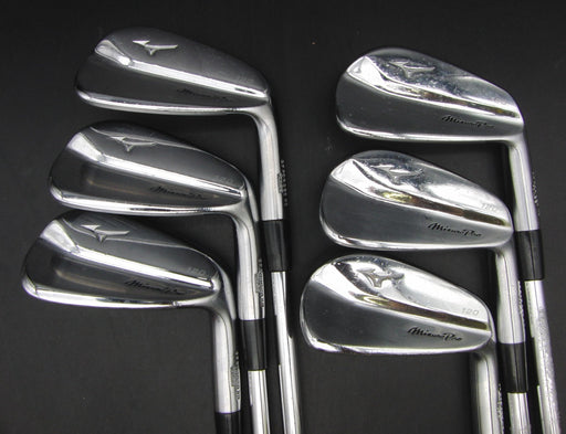 Set of 6x Mizuno Pro 120 5-PW Irons Extra Stiff Steel Shafts Mizuno Grips