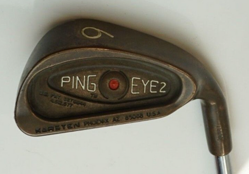 Ping Eye2 Red Dot Beryllium Copper Becu 6 Iron Ping Stiff Flex Steel Shaft