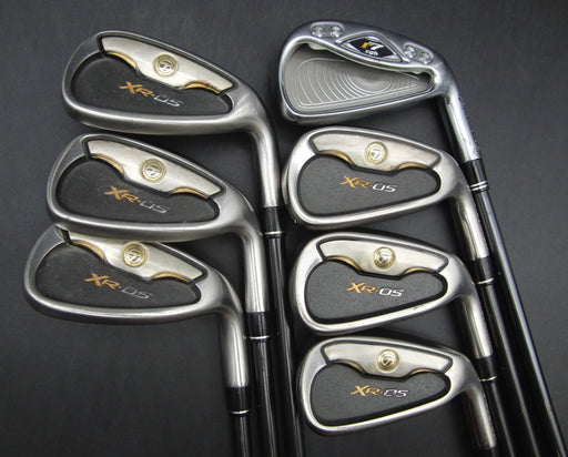 Set of 7x TaylorMade XR-05 / r7 cgb Irons 4-PW Regular Graphite Shafts & H/C