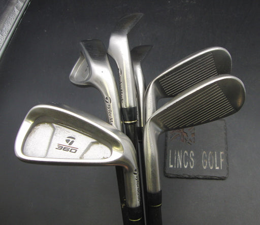 Set of 6x TaylorMade 360 7-SW + AW Irons Regular Graphite Shafts*