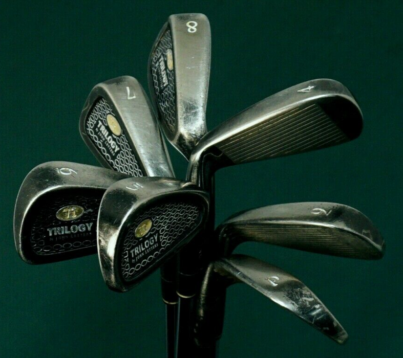 Set of 7 x John Letters Trilogy T1 Irons 4-PW Regular Steel Shaft Progen Grip