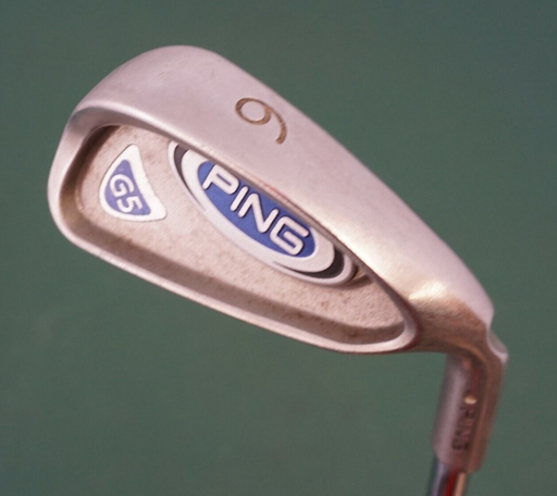 Ping G5 White Dot 6 Iron Regular Steel Shaft Ping Grip