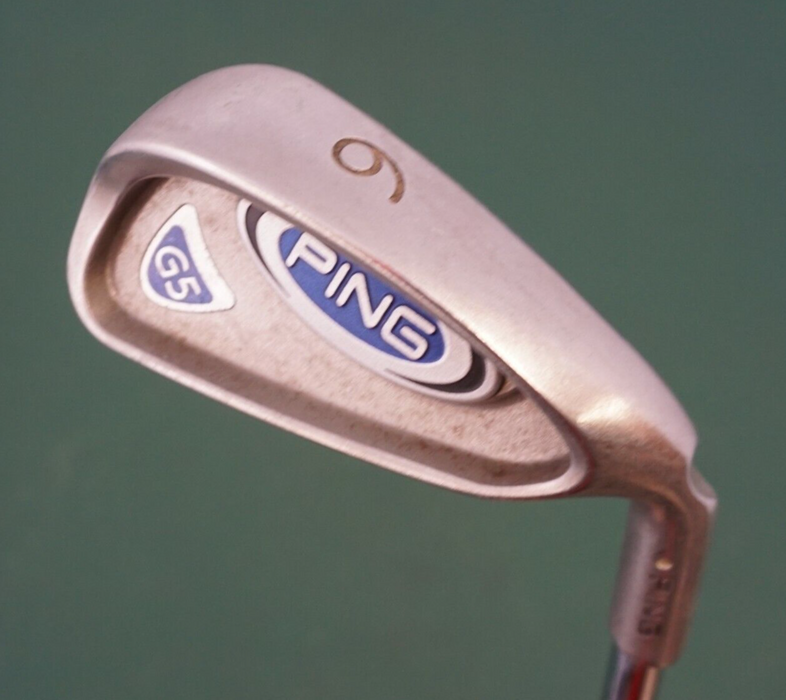 Ping G5 White Dot 6 Iron Regular Steel Shaft Ping Grip