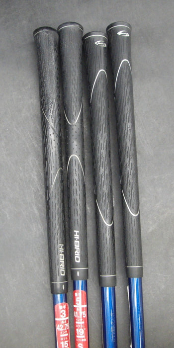 Set of 4 Hi Brid EZ Impact Power Matching 10.5° 1 Driver+15 °3+17° 4+19° 5 Woods