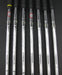 Set of 7x TaylorMade SLDR 4-PW Irons Stiff Steel Shafts TaylorMade Grips