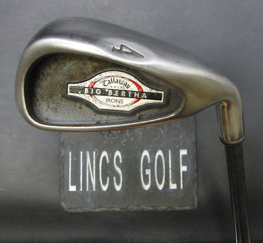 Callaway Big Bertha 2002 4 Iron Firm Graphite Shaft Callaway Grip