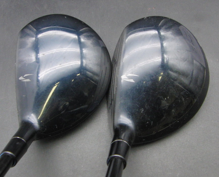 Set of 2 PRGR Speed Splash Sole 3 Wood + 5 Wood Regular Graphite Shafts
