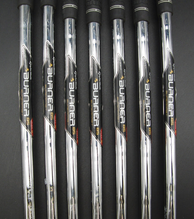 Set of 7x TaylorMade Burner 2009 Irons 5-SW Stiff Steel Shafts TaylorMade Grips*