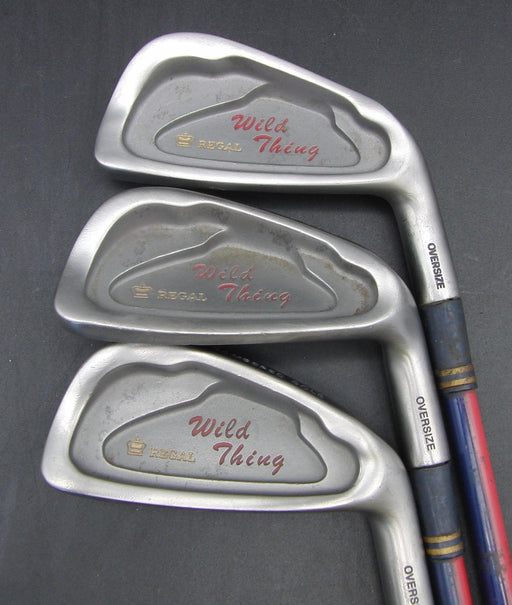 Set of 3 Regal Wild Thing 3 Iron + 7 Iron + Gap Wedge Regular Graphite Shafts