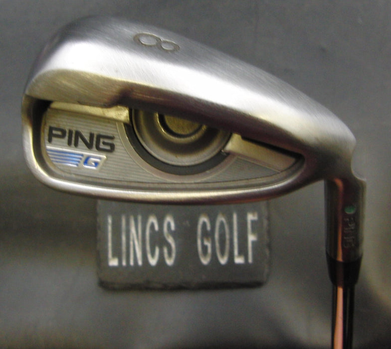 Ping G Green Dot 8 Iron Stiff Steel Shaft Golf Pride Grip