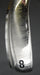 Left-Handed Callaway Rogue Star 8 Iron Stiff Steel Shaft Golf Pride Grip