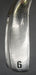 Left-Handed Callaway Rogue Star 6 Iron Stiff Steel Shaft Golf Pride Grip