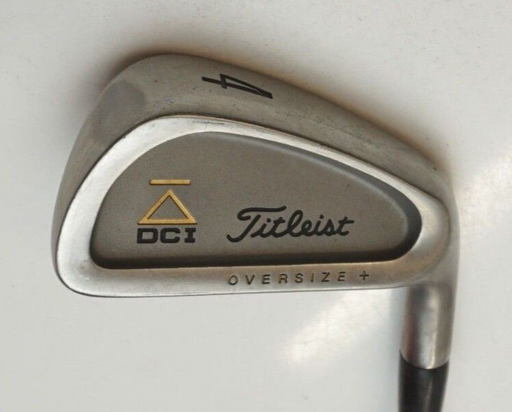 Titleist DCI Gold Triangle Oversize + 4 Iron R300 Regular Steel Shaft