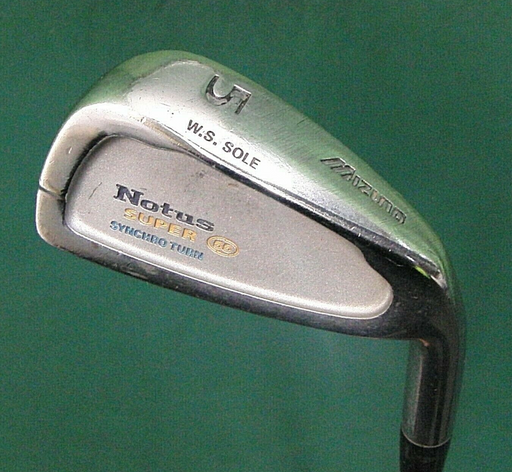 Mizuno Notus Super Synchro Turn 5 Iron Firm-Regular Graphite Shaft