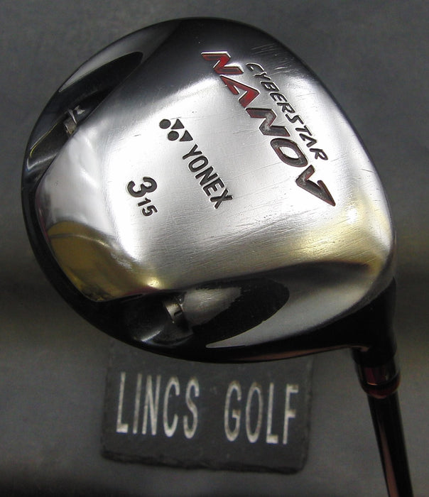 Yonex Nanov Cyber Star 15° 3 Wood Regular Graphite Shaft Yonex Grip