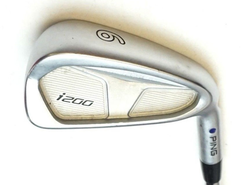 Ping i200 Purple Dot 6 Iron KBS Tour Stiff Steel Shaft Golf Pride Grip
