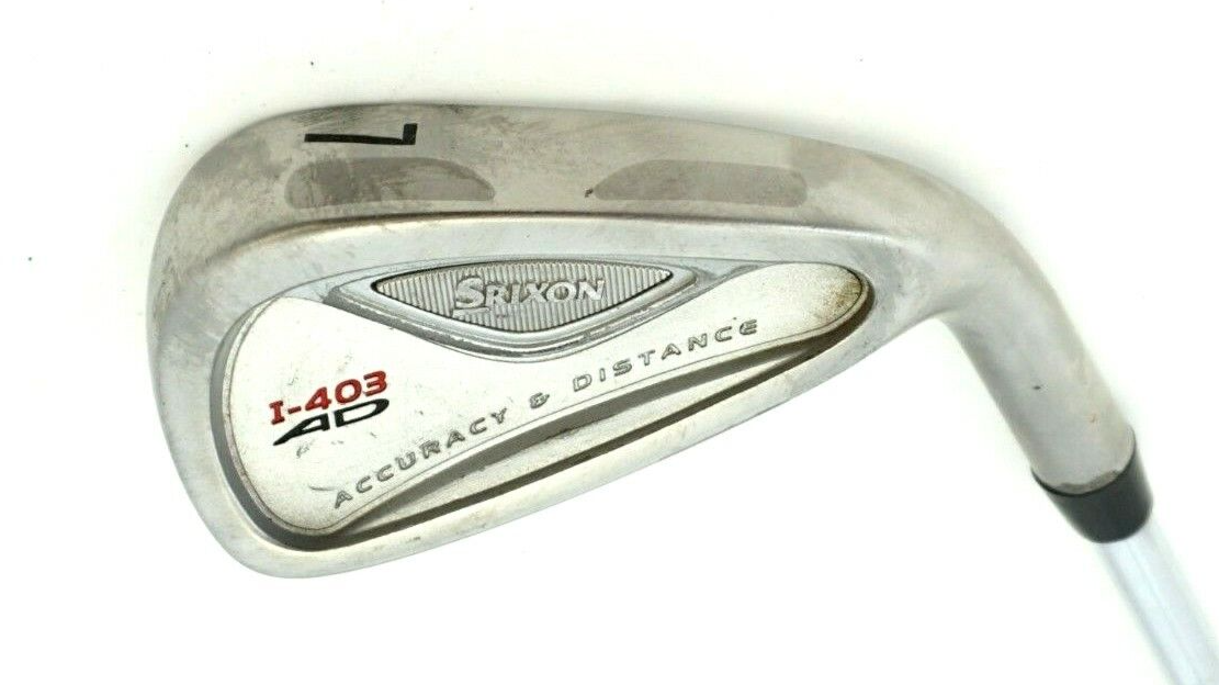 Srixon I403 AD 7 Iron True Temper Regular Steel Shaft Professional Grip