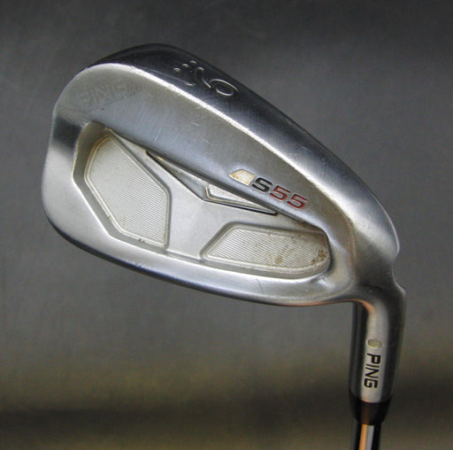 Ping S55 Silver Dot 9 Iron Regular Steel Shaft Ping Grip