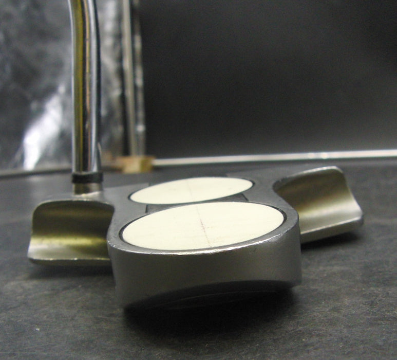 Odyssey White Steel 2-Ball Blade Putter 84cm Length Steel Shaft*