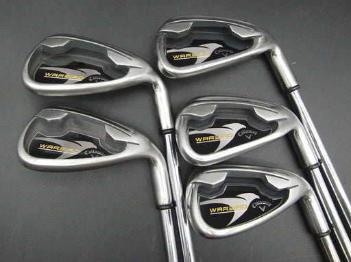 Set of 5 x Callaway WarBird Irons 6-PW Uniflex Steel Shafts Callaway Grips*