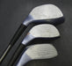 Set of 3 Lynx Tigress G 1, 3 & 5 Woods Regular Graphite Shafts with Grips