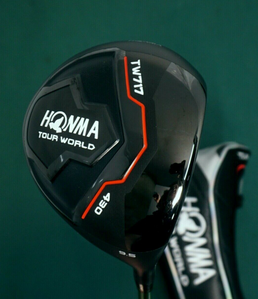 Hardly Used Honma Tour World TW717 430 9.5° Black Driver Stiff Graphite Shaft