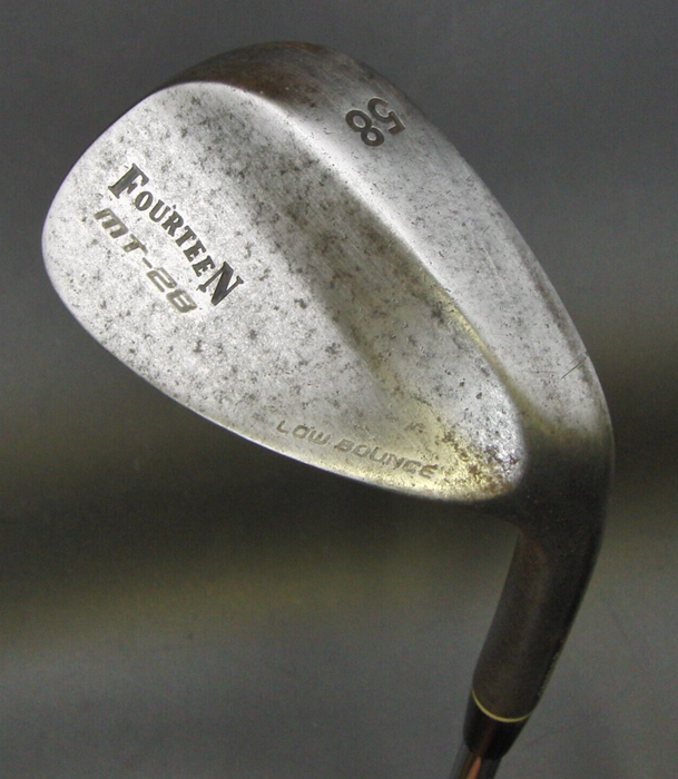 Fourteen MT-28 Low Bounce 58° Sand Wedge Regular Steel Shaft Golf pride Grip