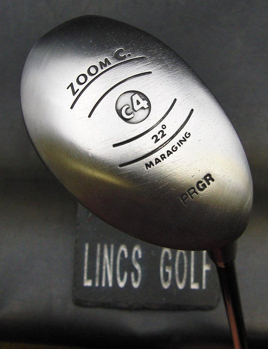 PRGR Zoom C  22° 4 Hybrid Regular Graphite Shaft Golf Pride Grip