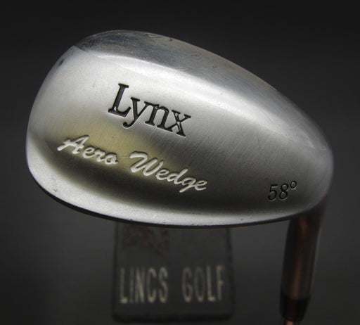 Lynx Aero Wedge 58° Sand Wedge Regular Steel Shaft Golf Pride Grip