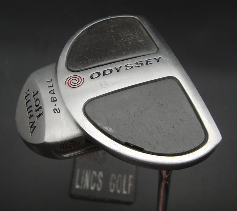 Odyssey White Hot 2-Ball Putter Steel Shaft 83cm Length Lamkin Grip