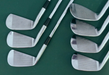 Set Of 7 x Mizuno MP29 Irons 4-PW Stiff Steel Shafts Golf Pride Grips