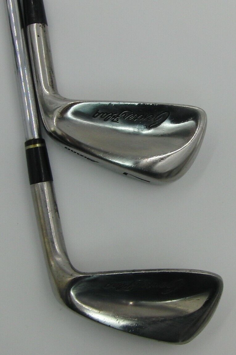 Set of 2 x Mizuno Center Flag 7 + 8 Irons Regular Steel Shafts Mizuno Grips